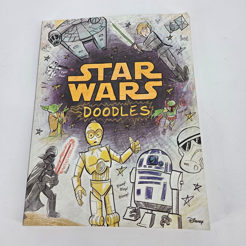 Star Wars Doodles Activity Coloring Book Disney Lucasfilm Press 9781484706848